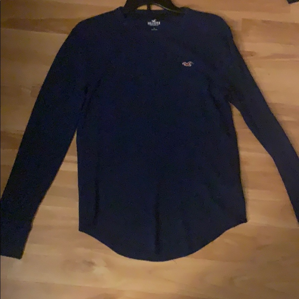 Navy blue hollister sweater